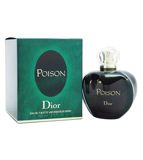 christian Dior poison green bottle